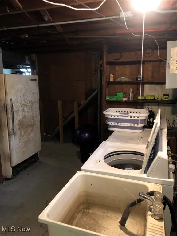 View of basement