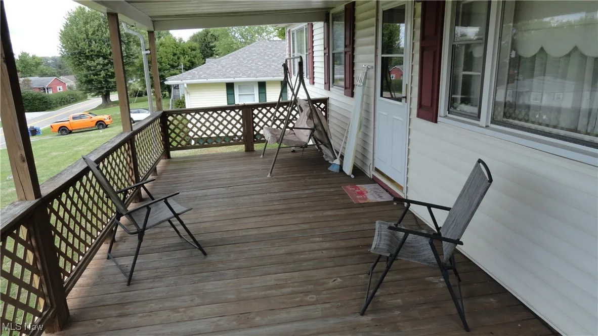 9x24 covered front porch