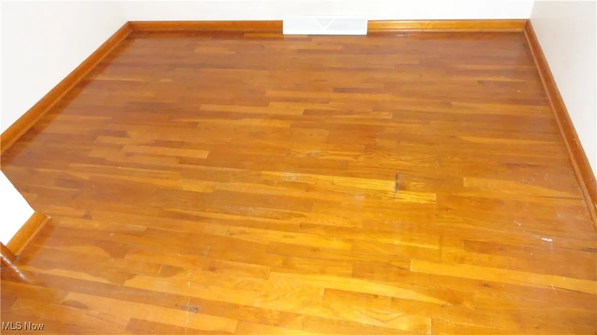 Wood floor under carpet