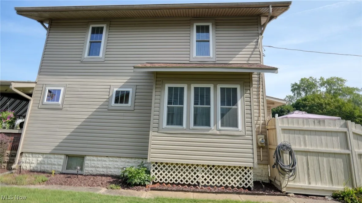 View of rear view of house