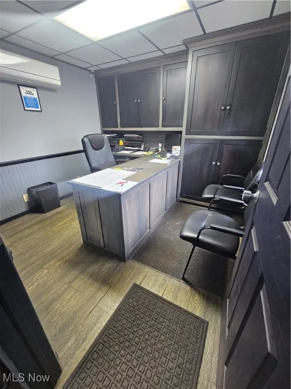 Front billing office with custom cabinets