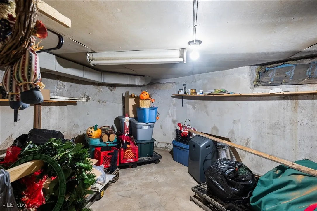 View of basement
