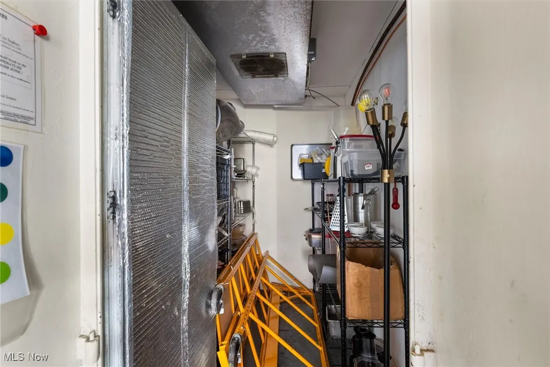 View of storage area