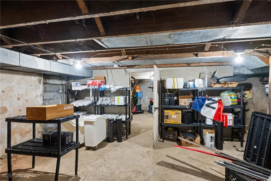 View of basement