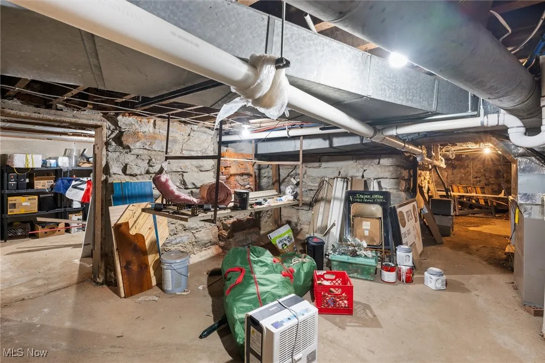 View of basement