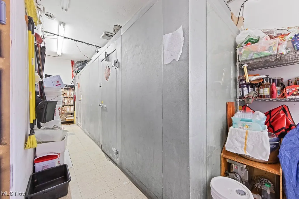 View of storage room