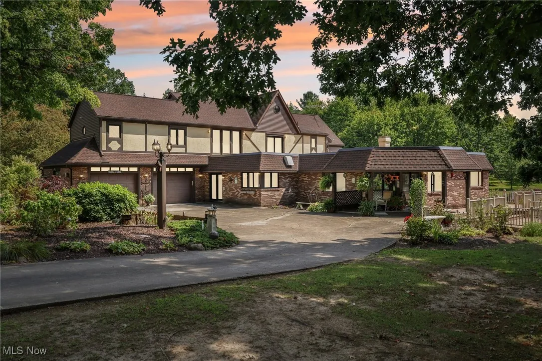 Back Entrance.  Two-Car Garage.