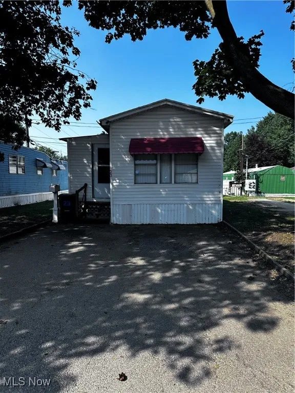 View of front of house