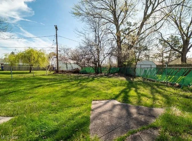 View of yard
