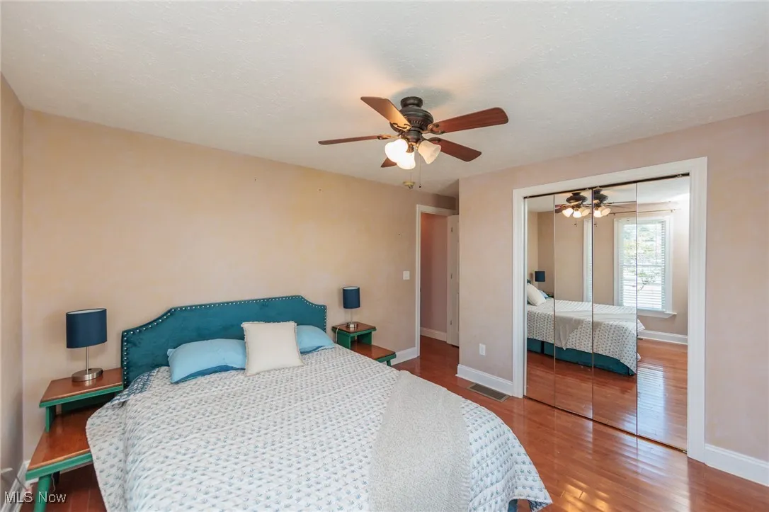 Bedroom in the guest suite living quarters.