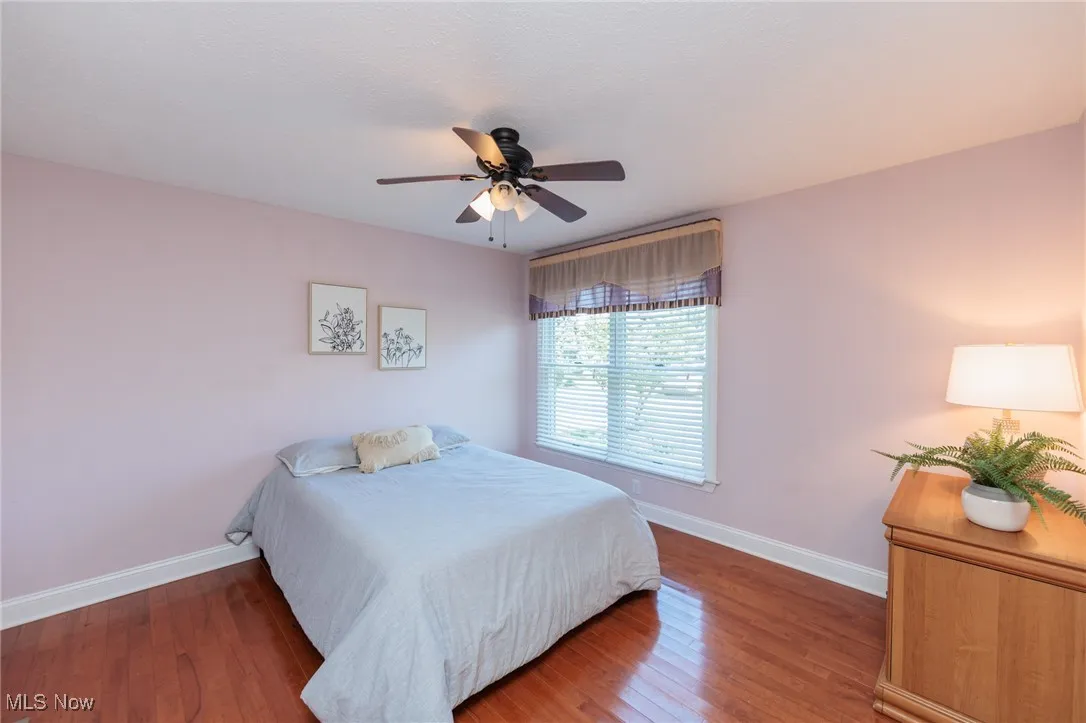 1 of 2 bedrooms located no the private guest suite side.