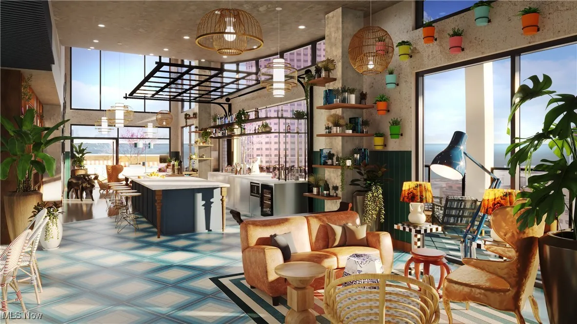 View of community lobby
