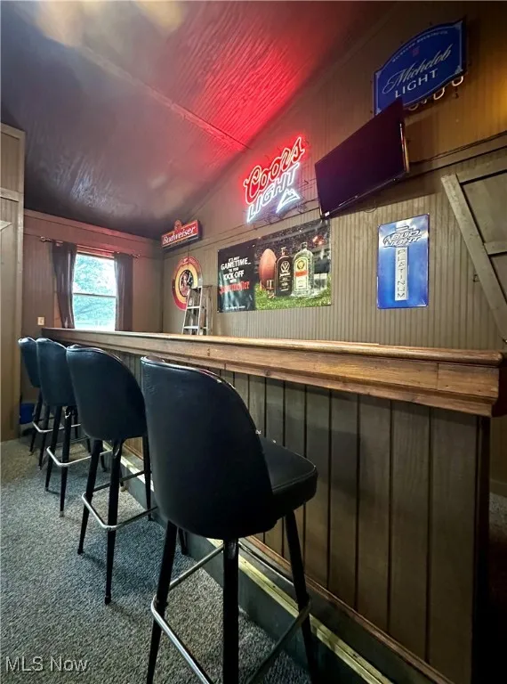 Bar in backroom