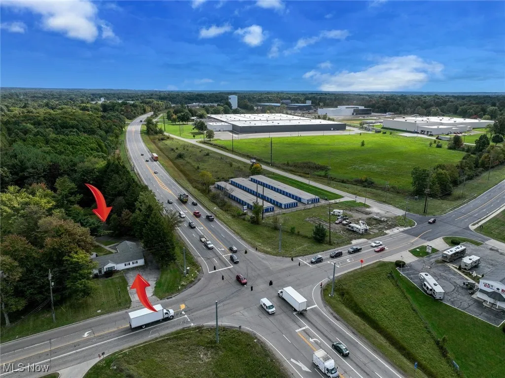 Drone / aerial view
