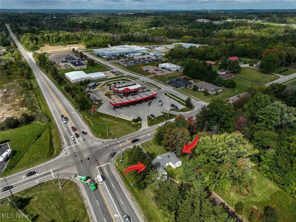 Drone / aerial view