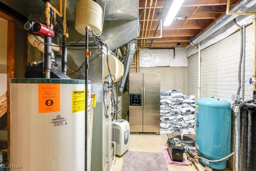 Utilities with water heater