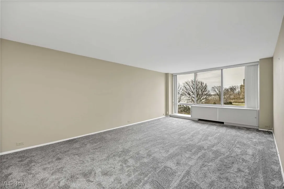 Living Room with Lake Erie views