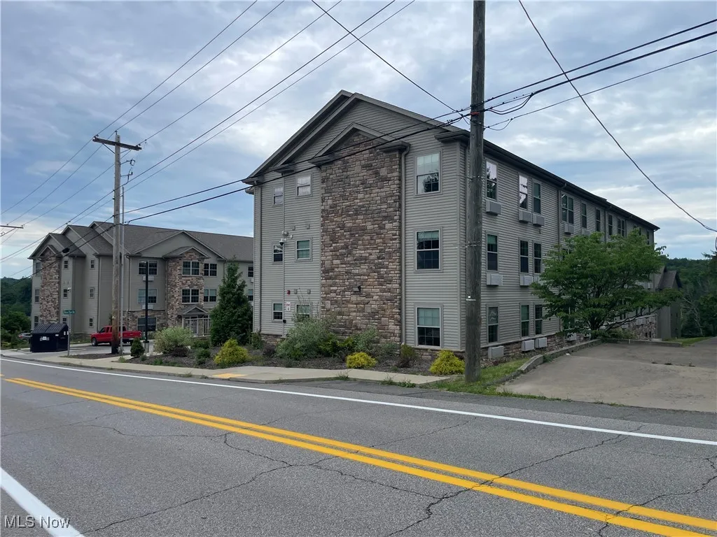 View of building exterior of Topper Village buildings