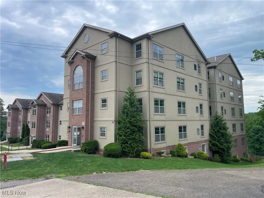 View of building exterior of University Place 1 and 2