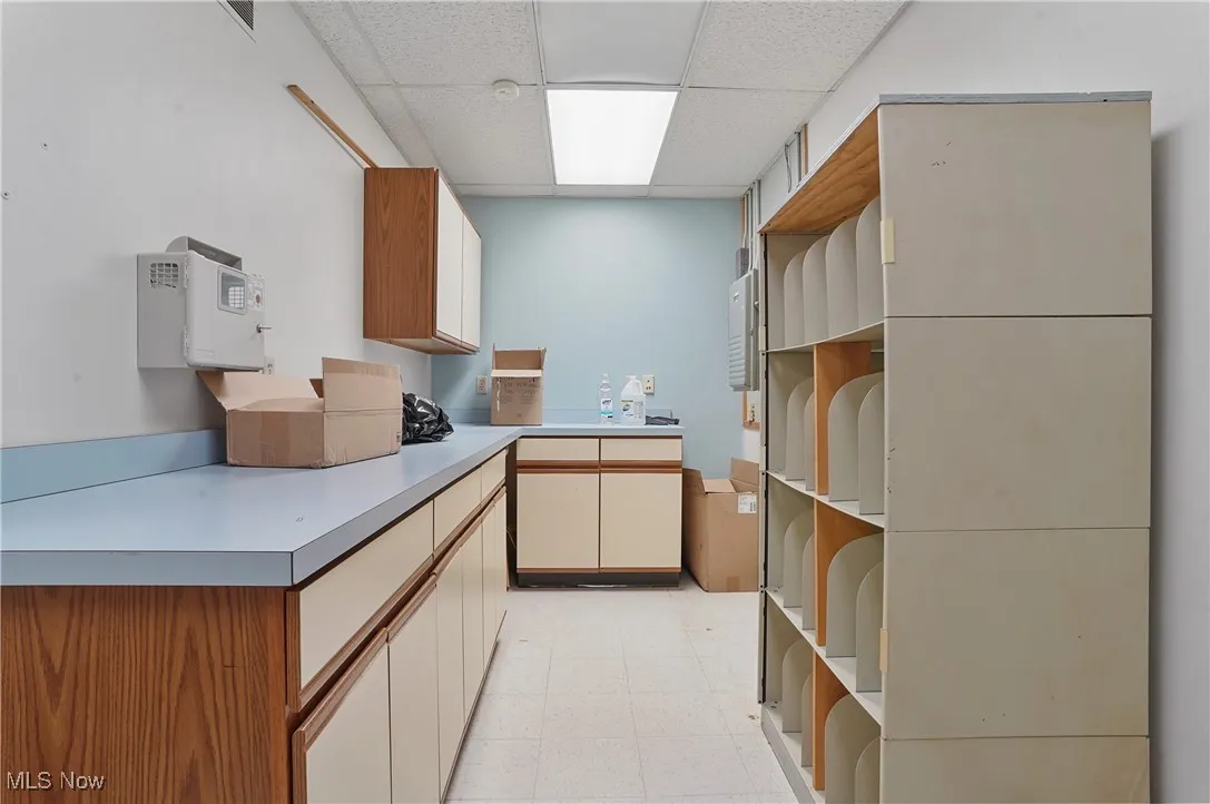 Kitchen featuring a paneled ceiling