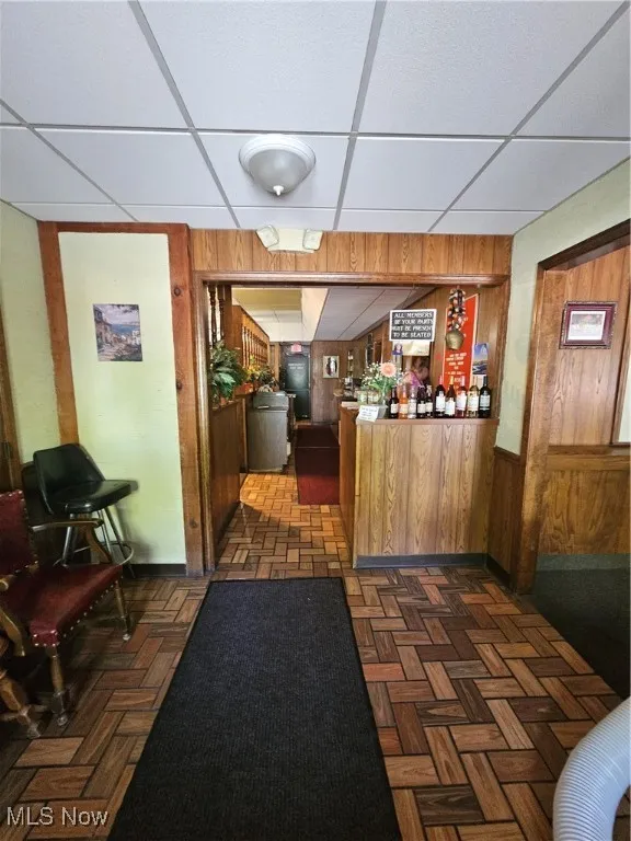 View of welcome area
