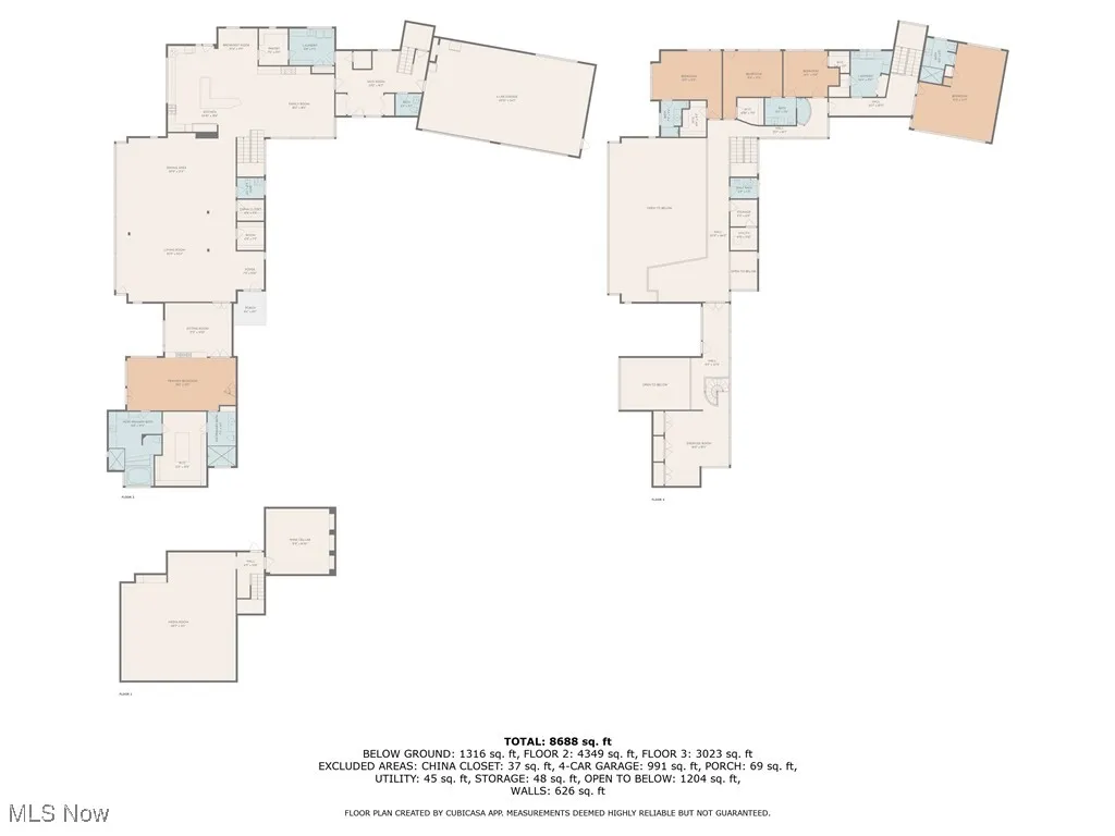 1st and 2nd Floor Plan