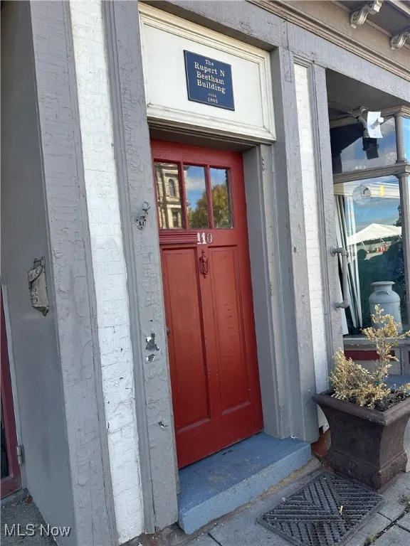 View of entrance to property