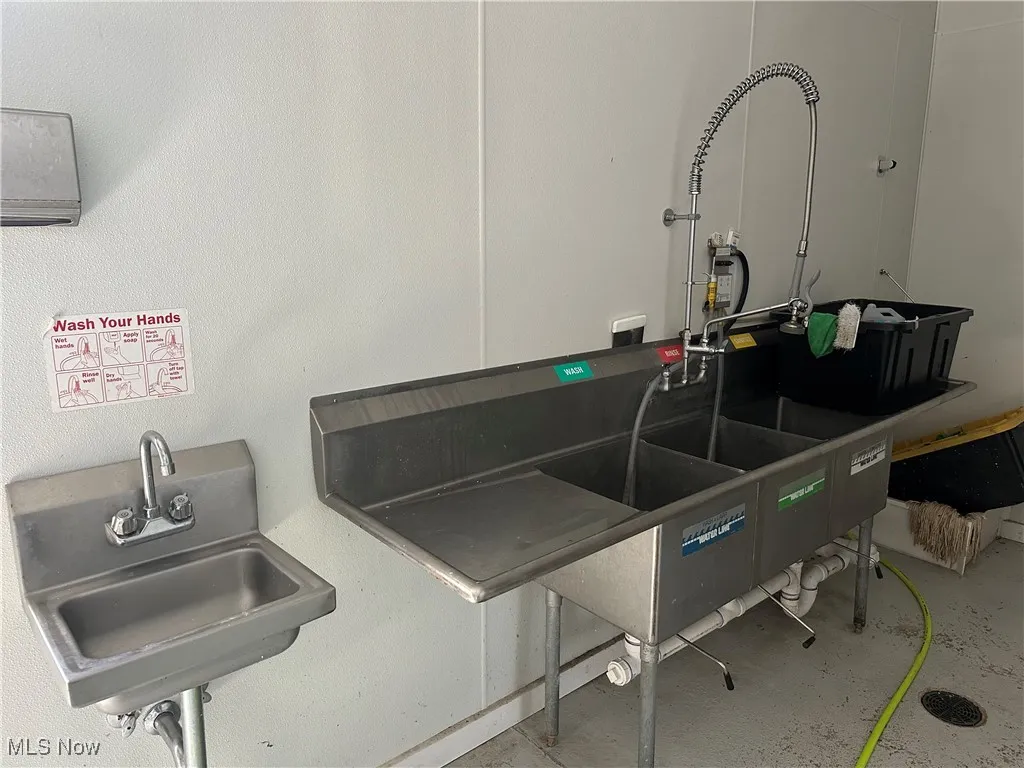 Kitchen with sink