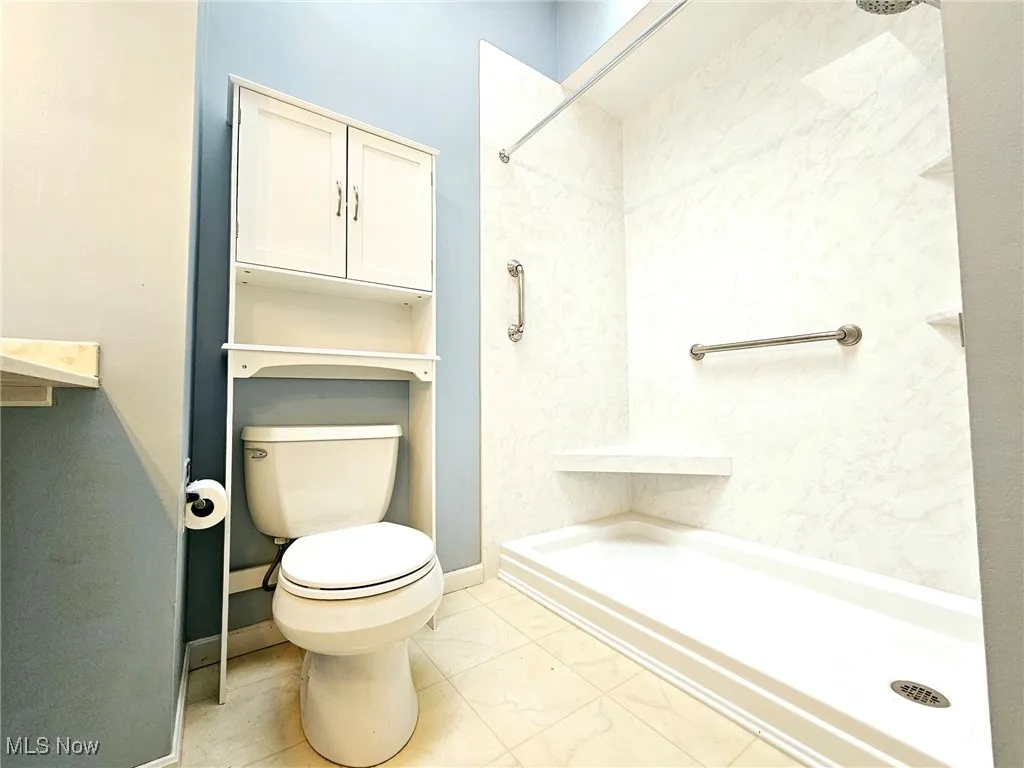 New master re-bath walk in shower
