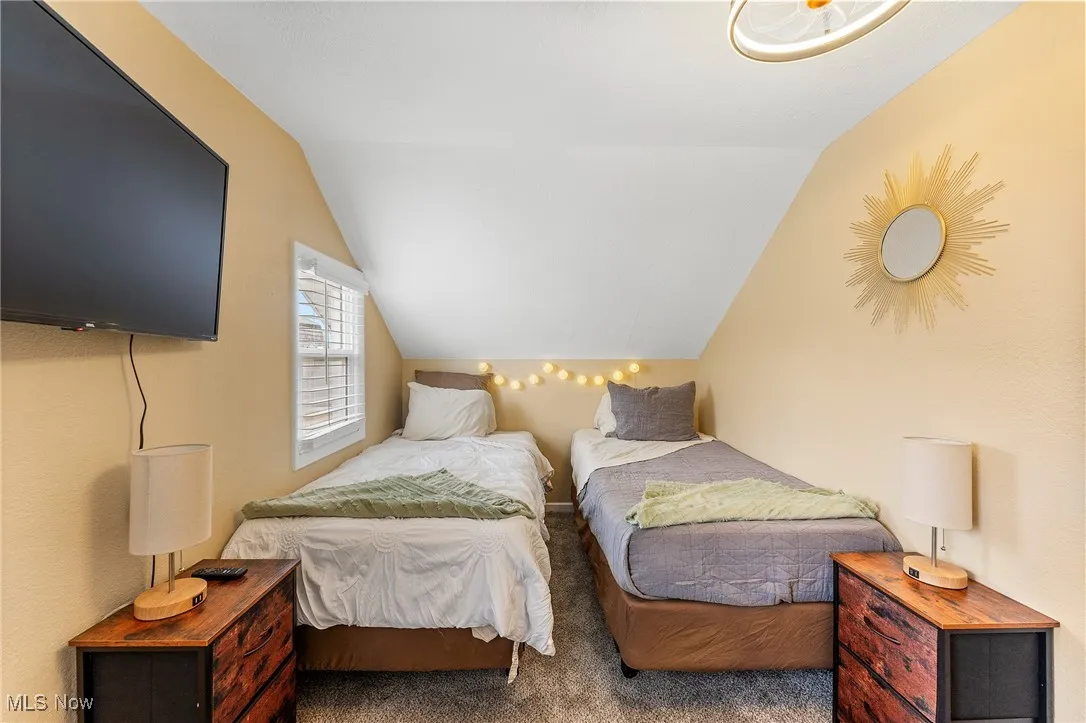 Bedroom featuring carpet flooring
