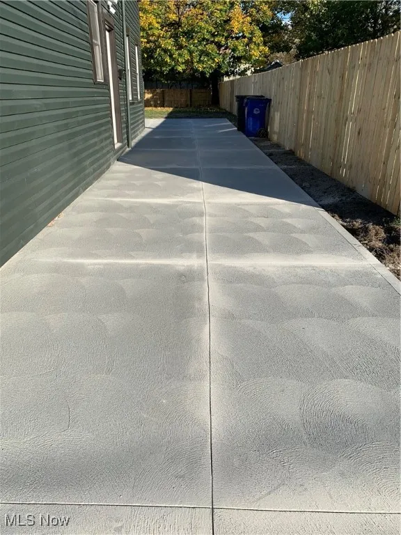 Brand new driveway