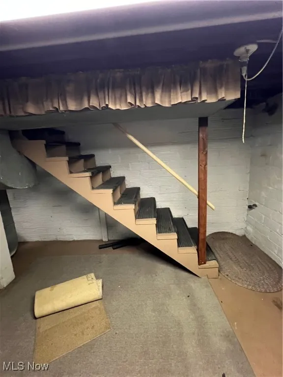 View of basement