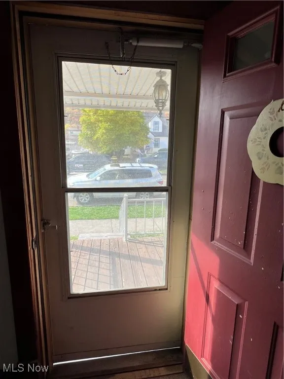 Doorway with a healthy amount of sunlight