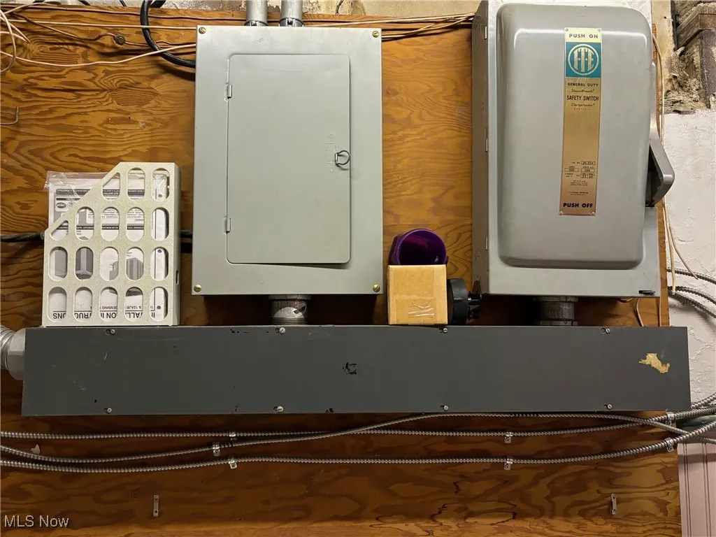 Utilities with electric panel