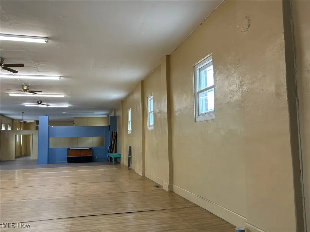 View of second floor large room.