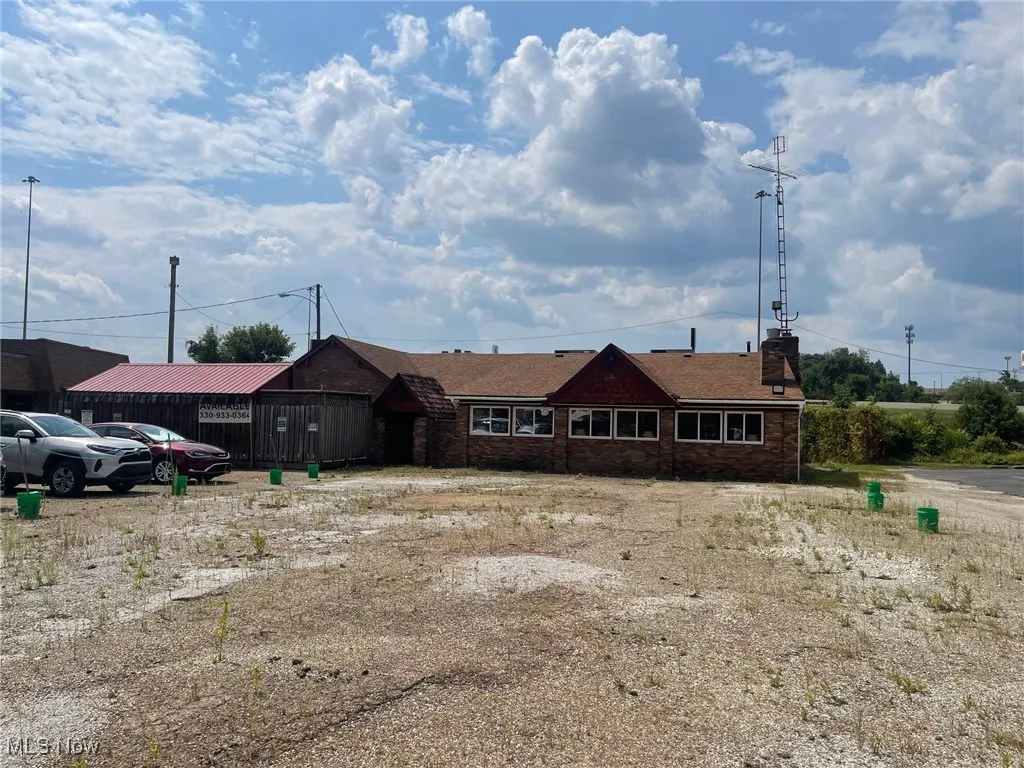 Front of Structure and Parking
