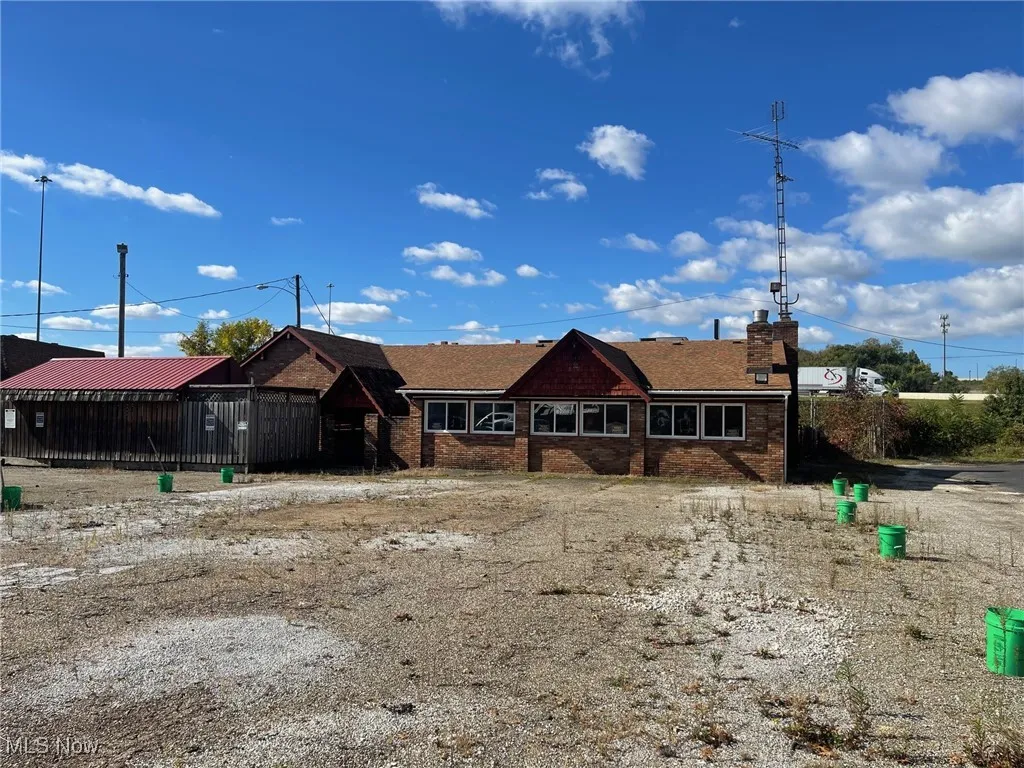 Front of Structure and Parking