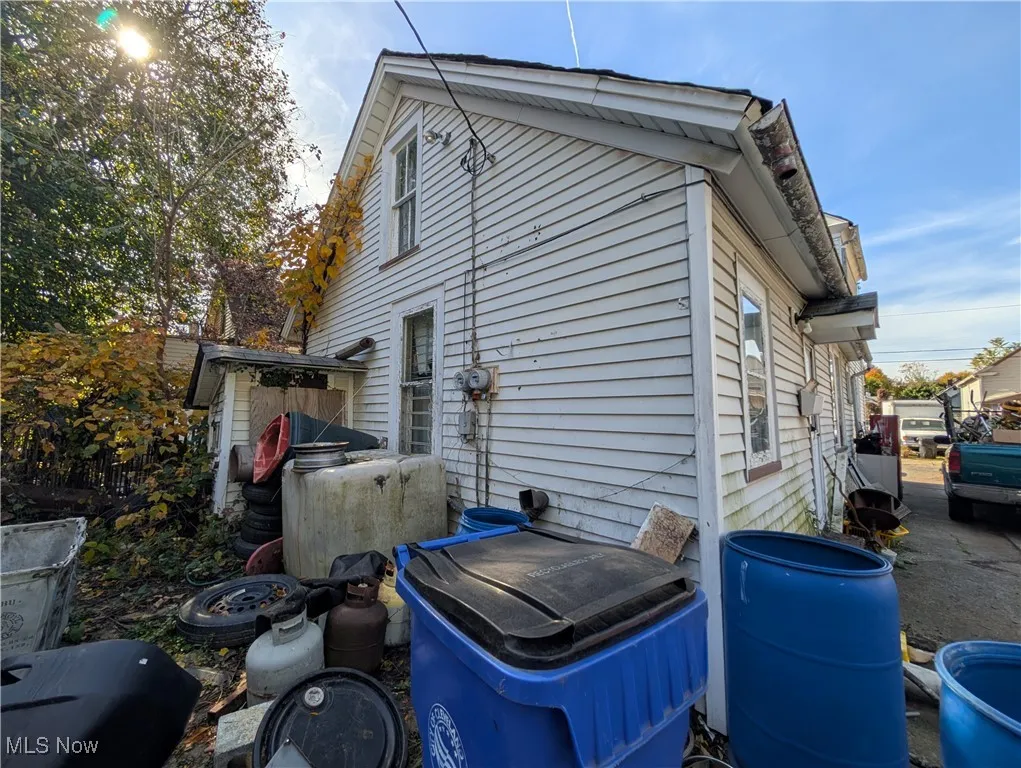3445 72nd St, Cleveland, OH 44127 is a single-family home with promising investment potential. Zoned for duplex use, it’s primed for easy conversion with two electric meters already in place, although a separate entry will be needed to complete the setup. Currently, there’s only one gas meter. The basement is a dirt floor. Due to potential mold issues throughout, no interior showings will be available. The property has been used for storage for the past few years, so the buyer will be responsible for a full cleanout.