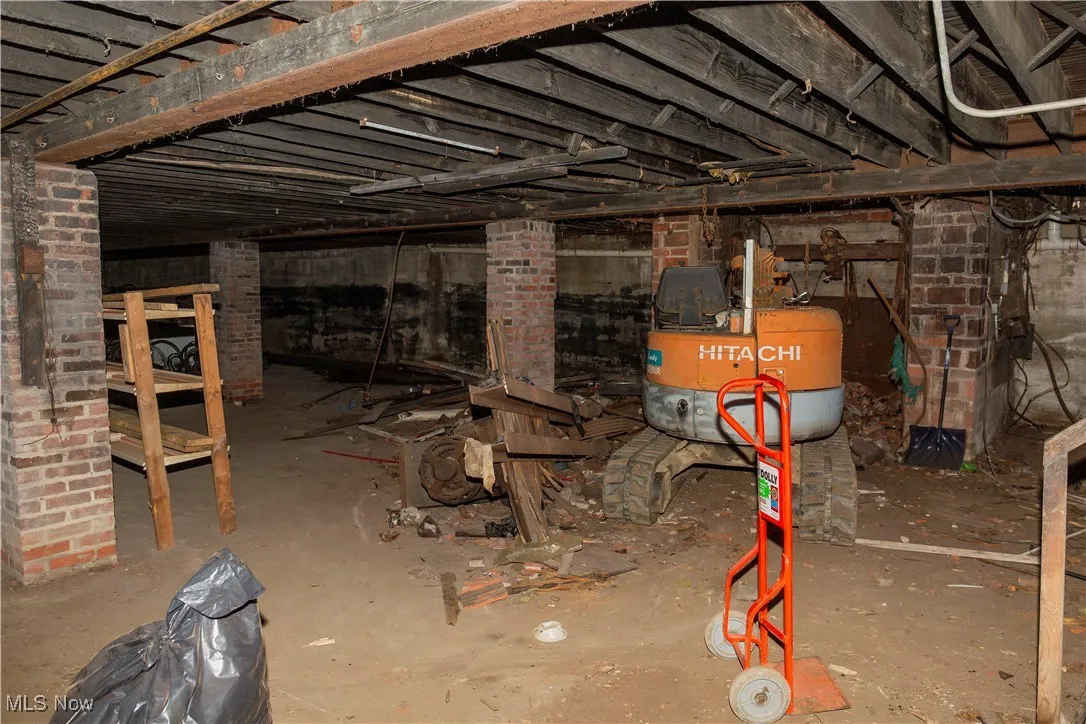 View of basement