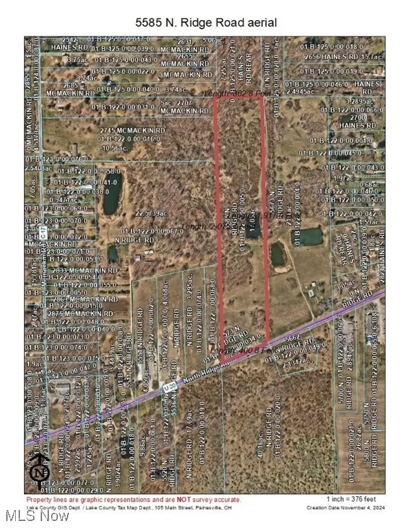 5573, 5585 N Ridge Road, Madison, Ohio,MLS Now Listing ID
