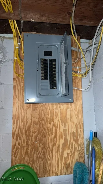 Utilities featuring electric panel
