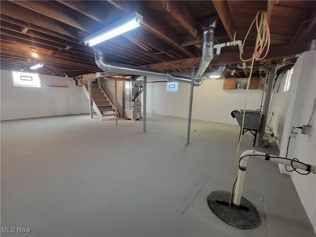 View of basement