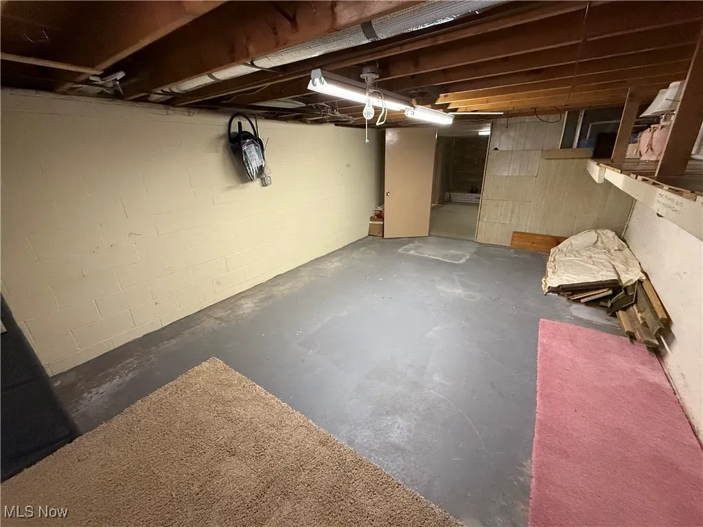 View of basement