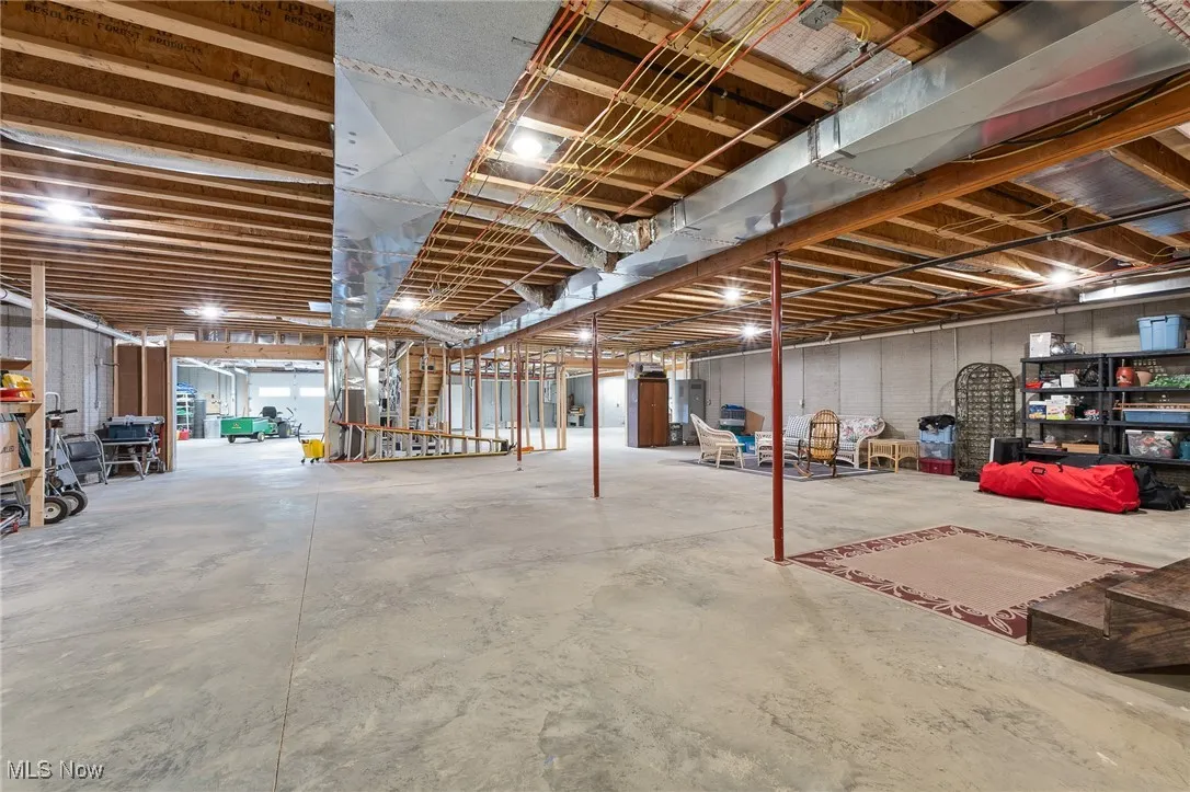 View of basement