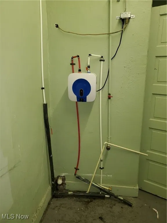 View of utility room