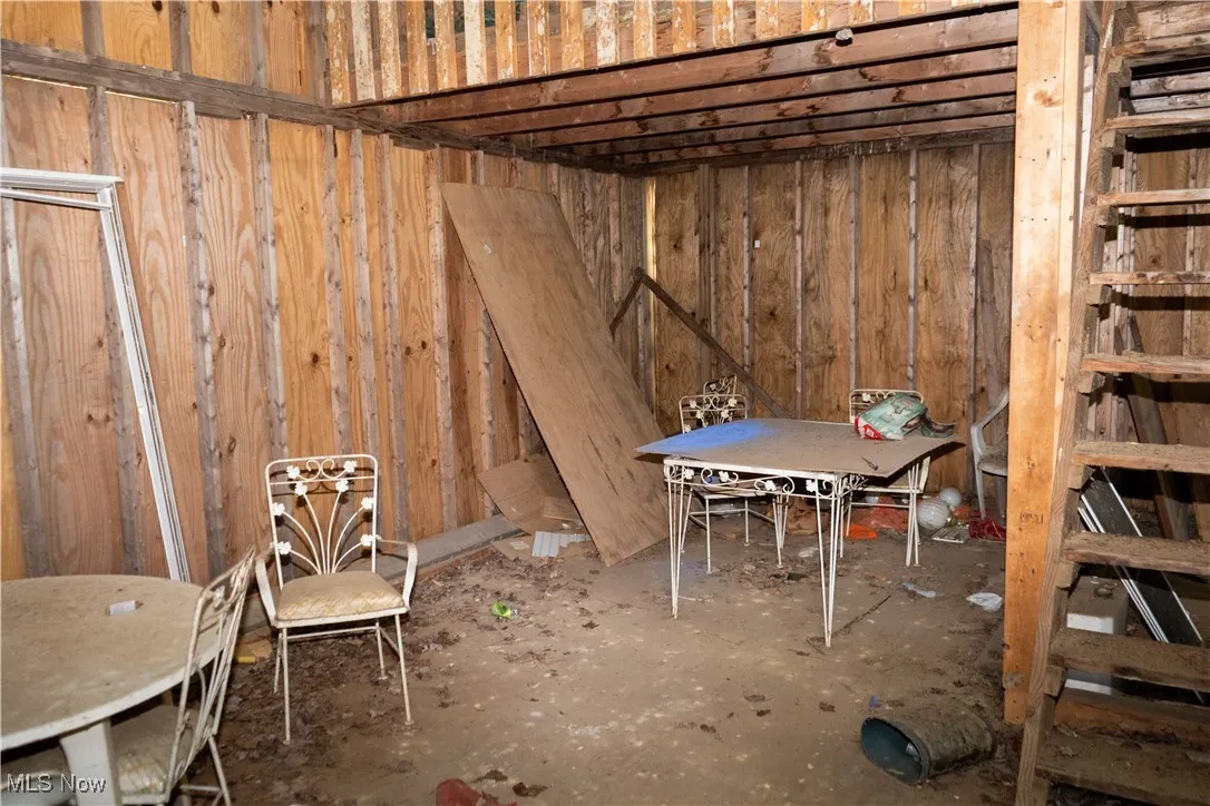 View of basement