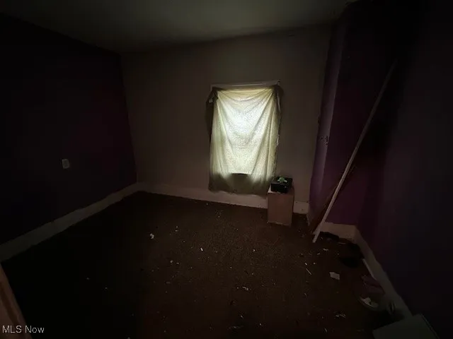 View of spare room