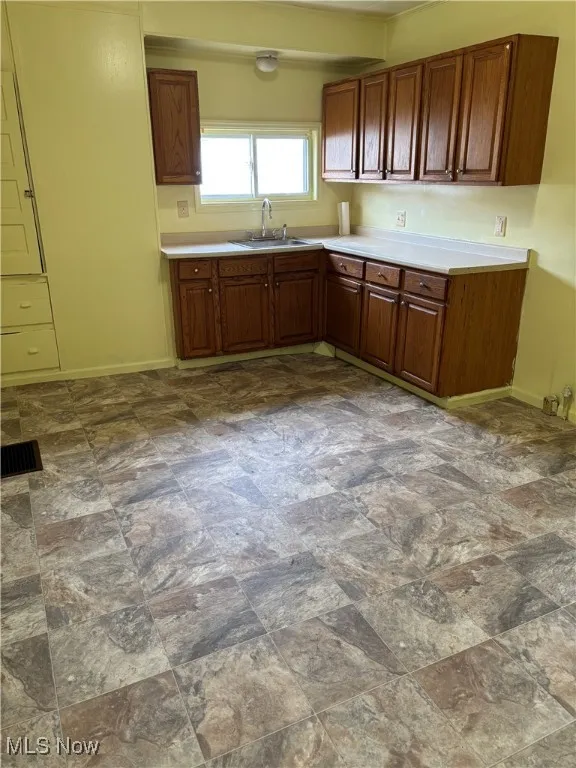 Kitchen featuring sink