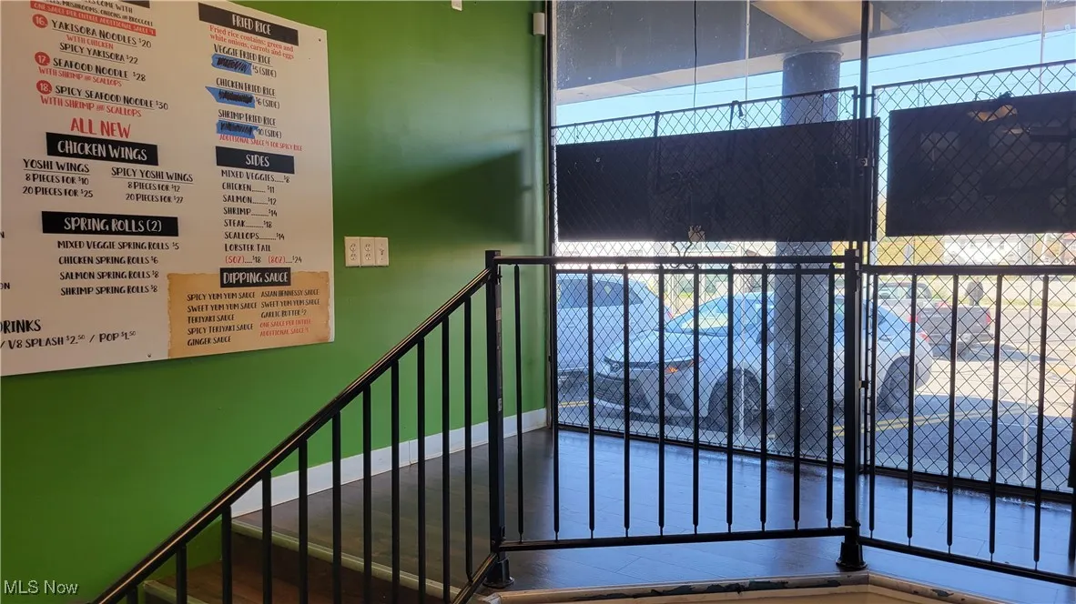 Stairs featuring a healthy amount of sunlight