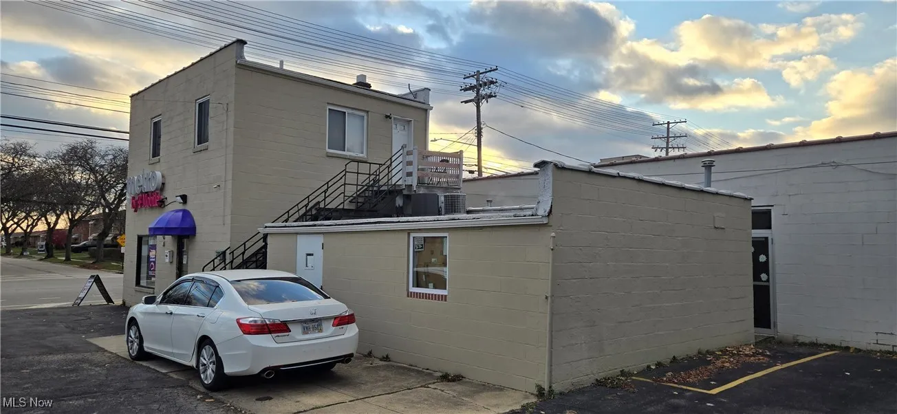 Rear of Structure